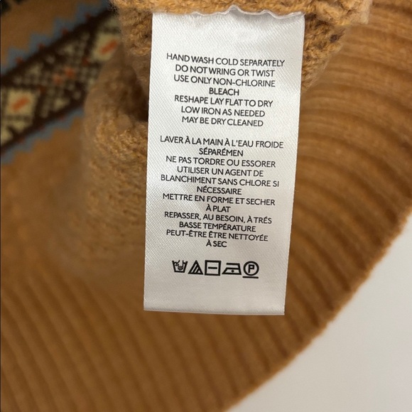 :Price Firm: Anthropologie Fringed Cardigan Sweater in Neutral Pattern - Picture 10 of 11